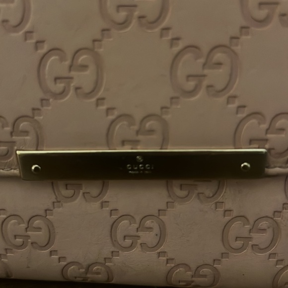 Gucci Guccissima Blush Pink Flap Wallet (With COA) - Picture 13 of 14